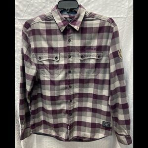 Crooks & Castles Flannel Button Down Shirt